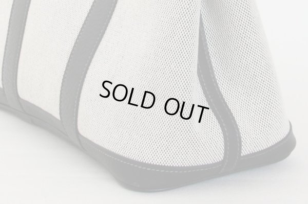 エルメス　ガーデンパーティTPM　グレー／ブラック SIV金具　サイド下部