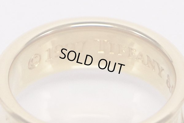 ティファニー　750YG 1837リング 6.60g 　刻印