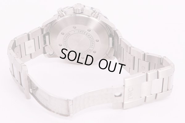 ＩＷＣ　アクアターマー2000　IW376703 紺文字盤　オレンジベゼル　ブレス