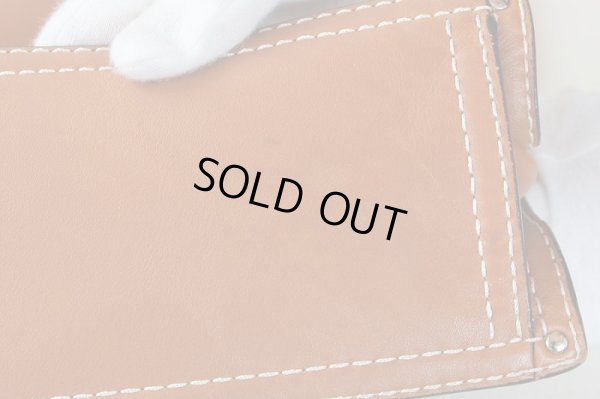 ロエベ ロゴイリショルダーバック キャメル 底汚れ