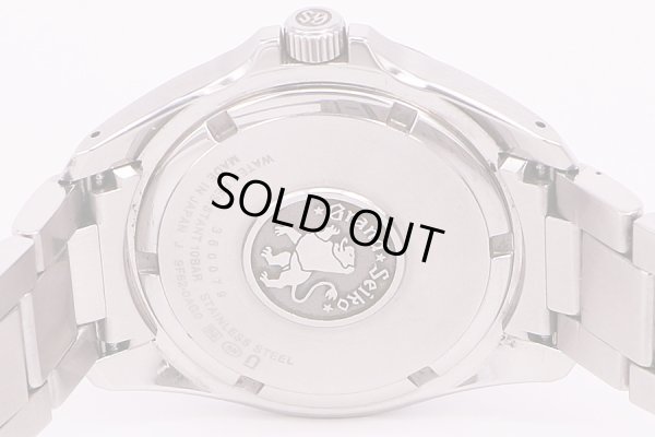 セイコー　グランドセイコー　SBGX085　銀文字盤　マスターショップ限定　裏面拡大