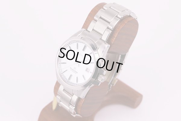 セイコー　グランドセイコー　SBGR029　アイスブルー文字盤　サイド