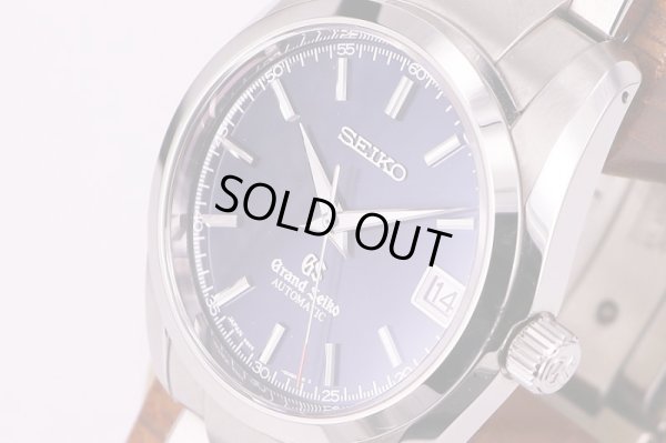 セイコー　グランドセイコー　SBGR073　紺文字盤　サイド拡大