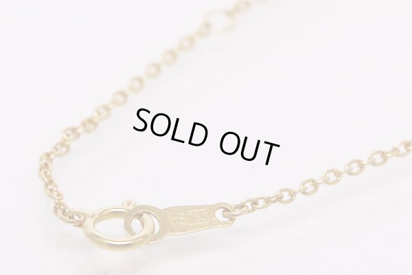 モニッケンダム　K18 ダイアイリペンダントネックレス 0.67ct 4.50g　留め具