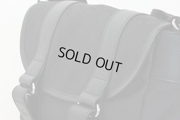 グッチ ショルダーバック 374429 467891 ブラック サイド上部