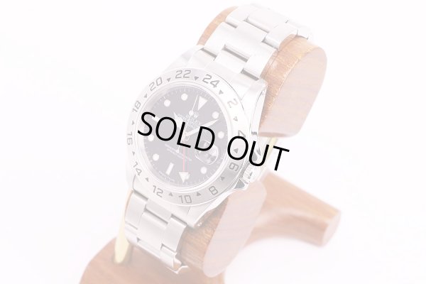 ロレックス　16570 U685501　エクスプローラーII　黒文字盤　サイド