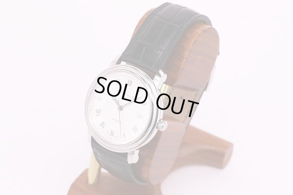 フレデリックコンスタント　クラシックラウンド　FC303/310　銀文字盤　サイド