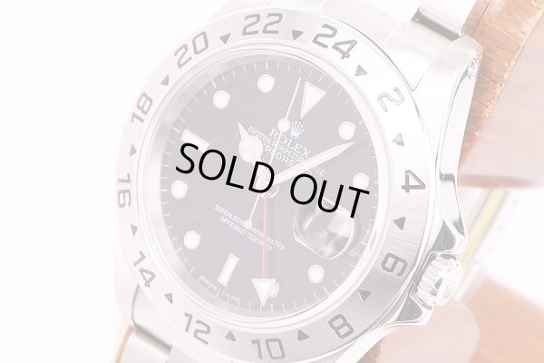 ロレックス　16570 U685501　エクスプローラーII　黒文字盤　サイド拡大