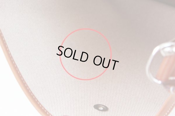 エルメス エヴリン1 GM ナチュラル/ブラウン SIV金具 内側にみシミ