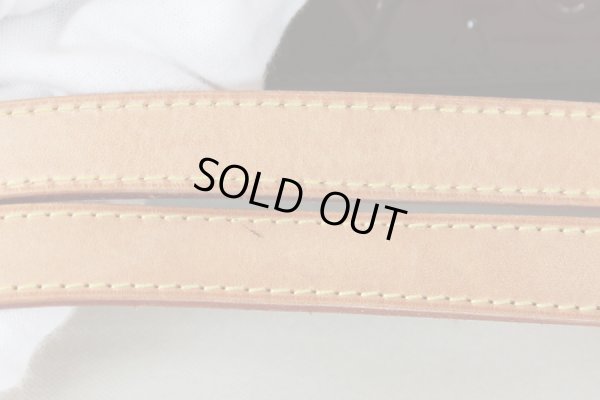 ルイ・ヴィトン　ローズウッド・アヴェニュー M93510 アマラント　持ち手のヌメ革に使用感