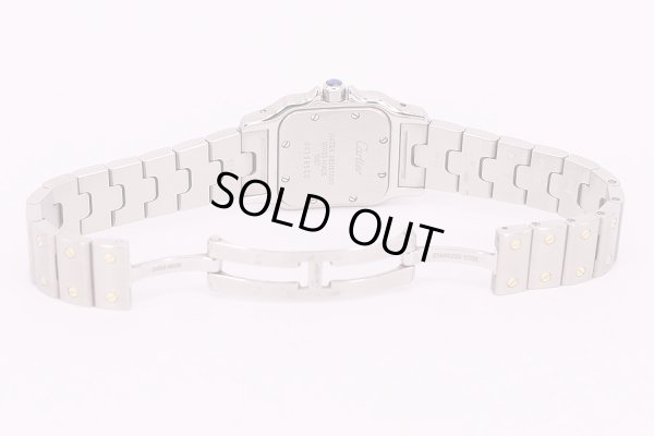 カルティエ　サントスガルベSM　コンビ　1567 白文字盤　ブレス