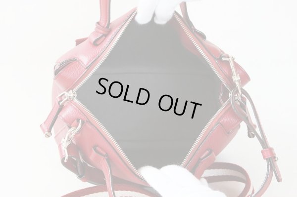 バリー　2WAYショルダーバック レッド　中身