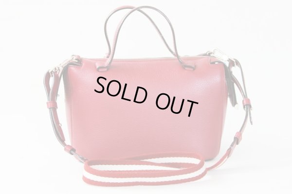 バリー　2WAYショルダーバック レッド　裏面