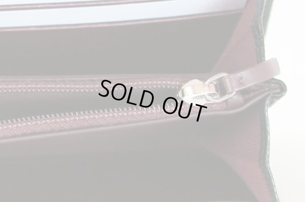 シャネル　ニツ折長財布 A50096 ブラック／ボルドー SIV金具　小銭入れ