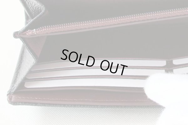 シャネル　ニツ折長財布 A50096 ブラック／ボルドー SIV金具　カードケース