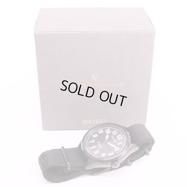 セイコー　メカニクル　SCVE039　黒文字盤　ナノユニバース限定　箱