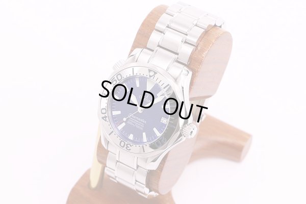 オメガ　シーマスター　2253.80　青文字盤　サイド