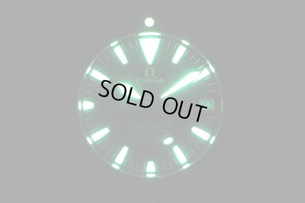 オメガ　シーマスター　2253.80　青文字盤　ライト暗闇