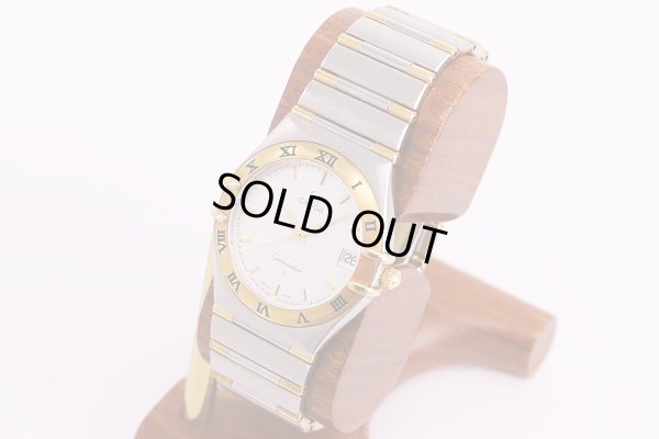 オメガ　コンステレーション　コンビ　1212.30　白文字盤　サイド