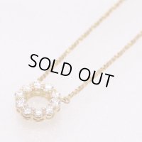 星の砂　K18 ダイアイリペンダントネックレス 0.51ct 4.50g