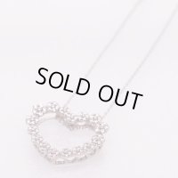 K18WG ダイアイリペンダントネックレス 5.30g