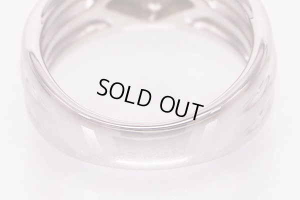 星の砂　PT900 ダイアイリリング 0.21ct 11.90g　外側