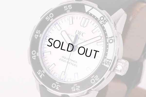 ＩＷＣ　アクアレーサー2000 IW356806　白文字盤　サイド拡大