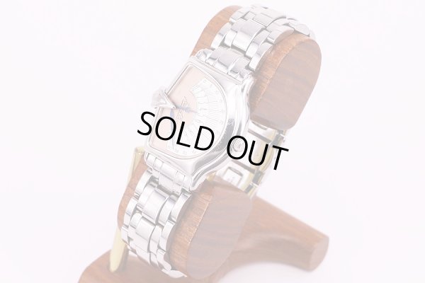 ジャンイブ　セクトラ2000　レトログラード　ピンク文字盤　サイド