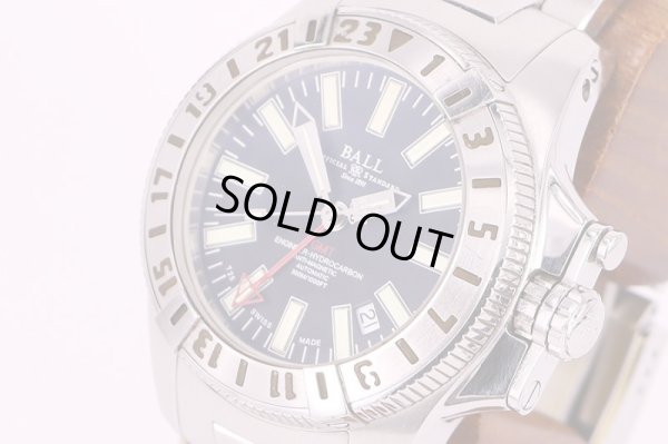 ボール　エンジニアハイドロカーボンGMT　DG1016A　黒文字盤　サイド拡大