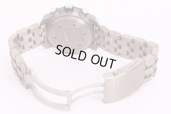 セクター　ダイビングチーム　アプネア　クロノグラフ　カラフル文字盤　ブレス