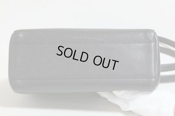 シャネル  ハンドバック ブラック／SIV金具　裏面