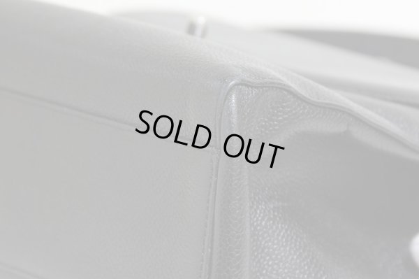 シャネル  ハンドバック ブラック／SIV金具　角スレ