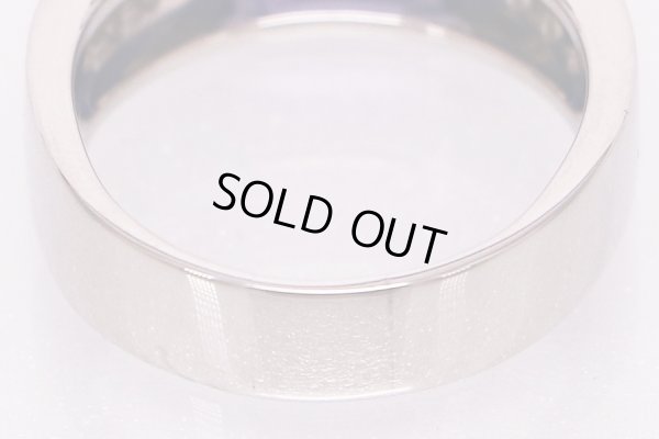 タサキ　PT900 タンザナイトダイアイリリング 0.32ct 9.10g　外側