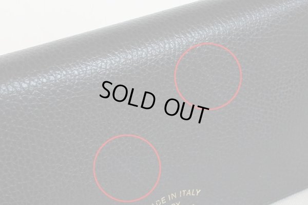 グッチ　ショルダーウォレット 368231.0959 ブラック　表面状態(2)