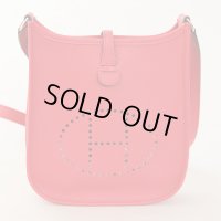 エルメス　エヴリンTPM レッド系／SIV金具