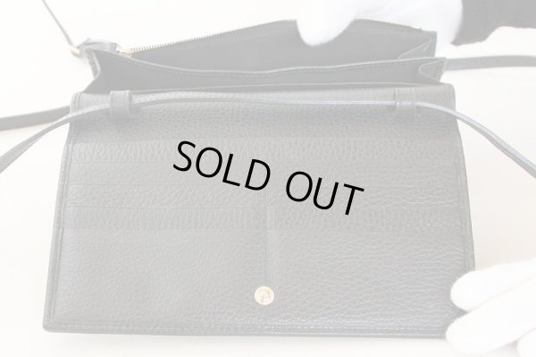 グッチ　ショルダーウォレット 368231.0959 ブラック　中身(1)