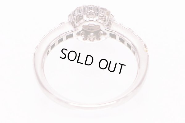 PT900 ダイアイリリング 0.313ct 0.55t 4.00g　内側