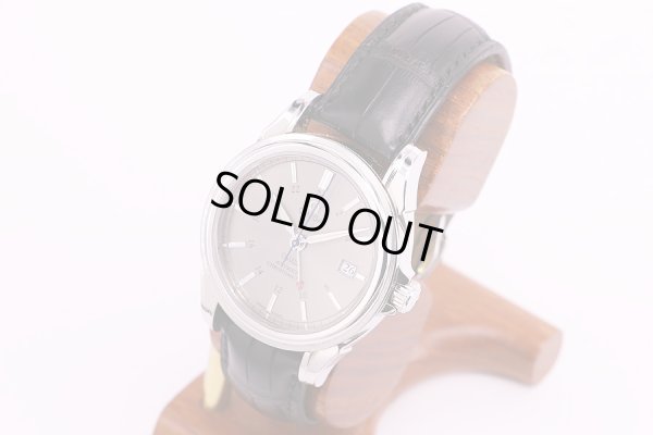 オメガ　デビルGMT　グレー文字盤　サイド