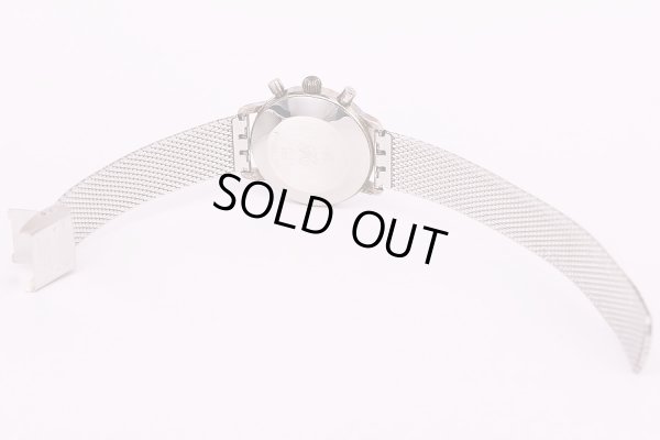 タケオキクチ　フォーチュン　ムーンフェイス　白文字盤　ブレス