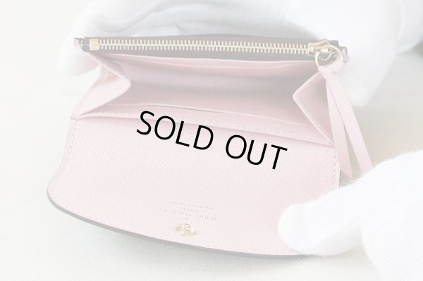 ルイ・ヴィトン ポルトモネ・ロザリ M62361 ローズ・バレリーヌ 中身