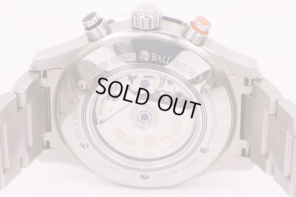 ボール　ストームチェイサー　CM3080C　青文字盤　裏面拡大