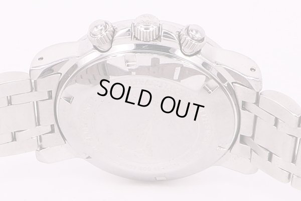 ゼニス　レインボー　クロノグラフ　紺文字盤　裏面拡大