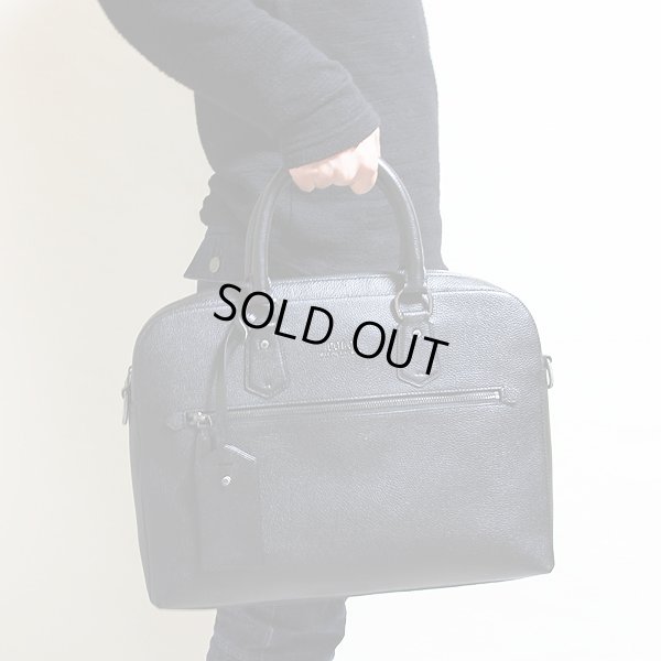 ラルフローレン ブリーフケース/ビジネスバック ブラック 持ったイメージ