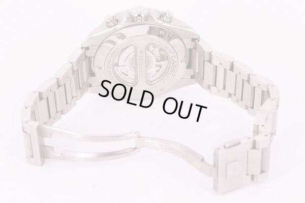 タグホイヤー　グランドカレラ　CAV511F　紺文字盤　ブレス