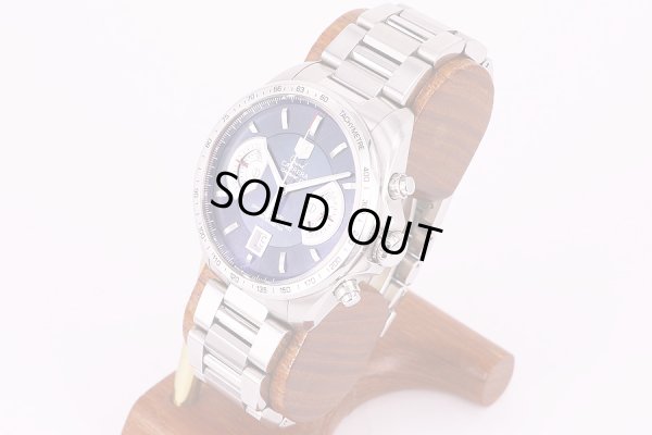 タグホイヤー　グランドカレラ　CAV511F　紺文字盤　サイド