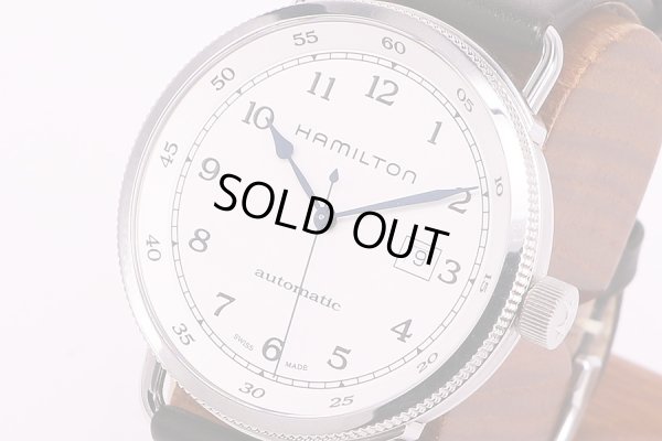 ハミルトン　パイオニア　H777150　白文字盤　サイド拡大