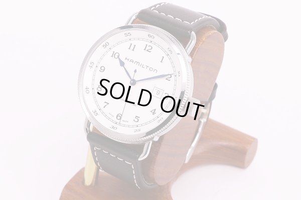 ハミルトン　パイオニア　H777150　白文字盤　サイド