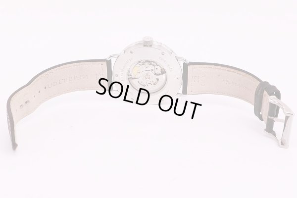 ハミルトン　パイオニア　H777150　白文字盤　革ベルト