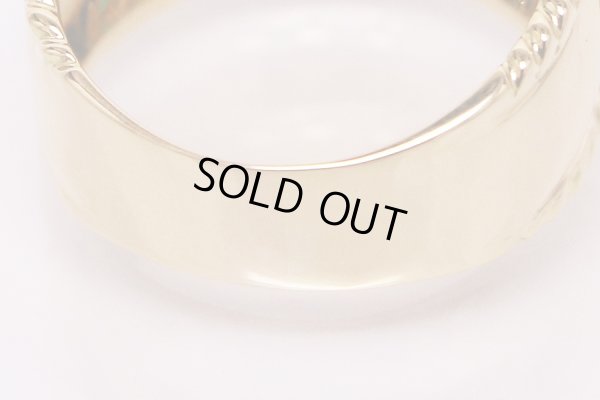 K18 エメラルドダイアイリリング 0.65ct 1.23ct 8.60g　外側