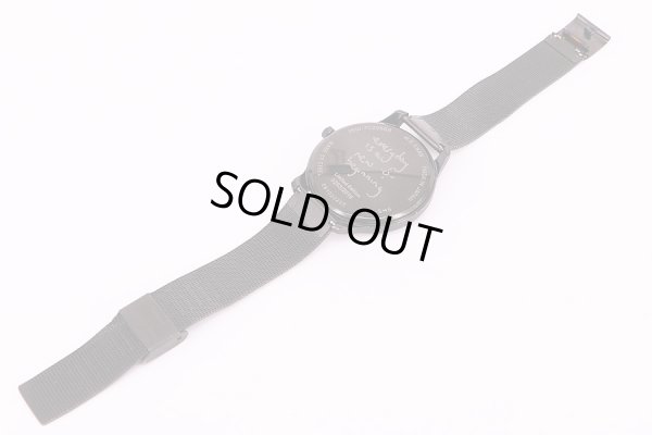 ポールスミス　シティペア　エブリデイ　黒文字盤　2016年限定　メッシュベルト状態